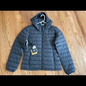 Aritzia TNA Botanie Super Light Down Jacket Grey